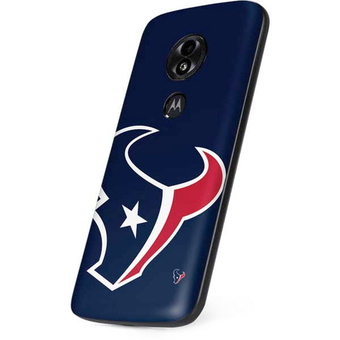 NFL Houston Texans Large Logo Moto E5 Play Skin